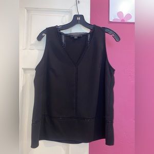 ALL SAINTS Black Sleeveless Blouse